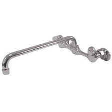 Kingston Brass KF100 1.8 GPM Widespread Bridge Kitchen Faucet - - Chrome