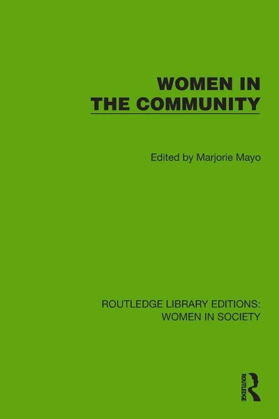 Marjorie Mayo | Women In The Community | Taschenbuch | Englisch (2026)-image