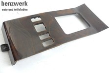 Mercedes W124 Abdeckung Schaltbrett Schalthebel Mittelkonsole Wurzelholz