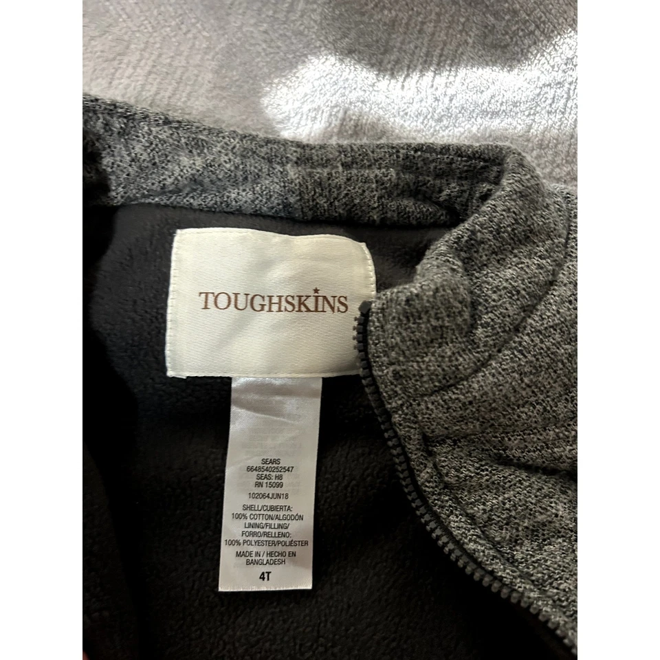 Жилет на молнии HARDSKINS 4T угольный прочный уютный комфорт - Изображение 3 из 4