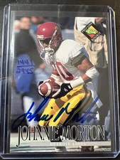 Johnnie Morton Classic Rookie. On Card Auto 1441/2945