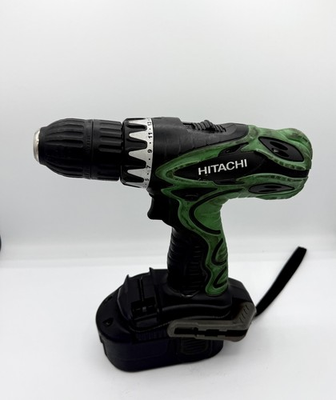 #ad Hitachi DS18DVF3 18V Cordless Power Drill Driver w Battery UNTESTED $24.99