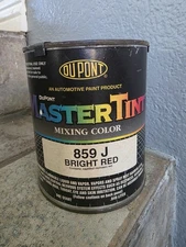 1 U.S. Quart Dupont Cromax Axalta MasterTint 859J Bright Red Mixing Color