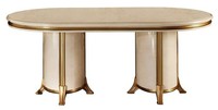 Esszimmer Wohnzimmer Klassisch Beige Arredoclassic Esstisch Design Tisch Holz