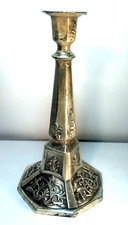 Świecznik Świecznik Kandelabr Secesyjny Ornament Rangi Jagnięcina Antyczny Vintage