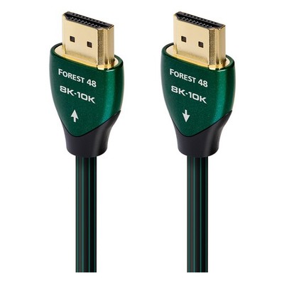AudioQuest Forest 48 8K-10K 48Gbps High Speed HDMI Cable - 7.38 ft. (2.25m)