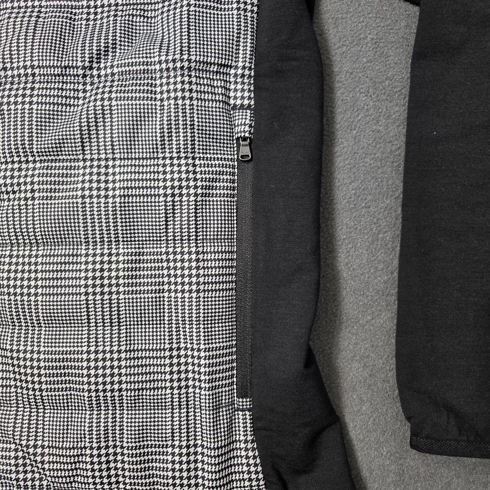 Chaqueta a Cuadros RLX Ralph Lauren Golf Glen Para Hombres M Pata de Gallo Negra $268 Masters Foto 4 de 4