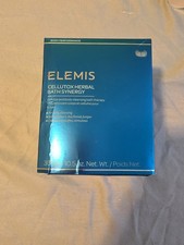 Elemis Cellutox Herbal Bath Synergy Supplement 9 Packets Open Box