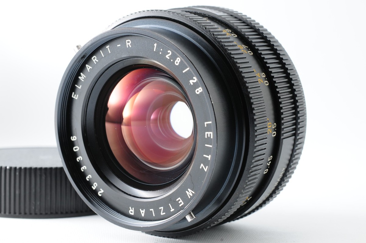 美品 後期型 3CAM Leica Elmarit R 28mm leitz ⛄Exc+5⛄ Leica Elmarit R 28mm f/2.8 Leitz Wetzlar 3 Cam
