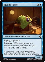 Iguana Parrot 56/447 Avatar: The Last Airbender Foil Common