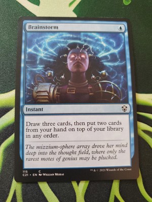 Magic The Gathering Brainstorm Commander Common NM 2021