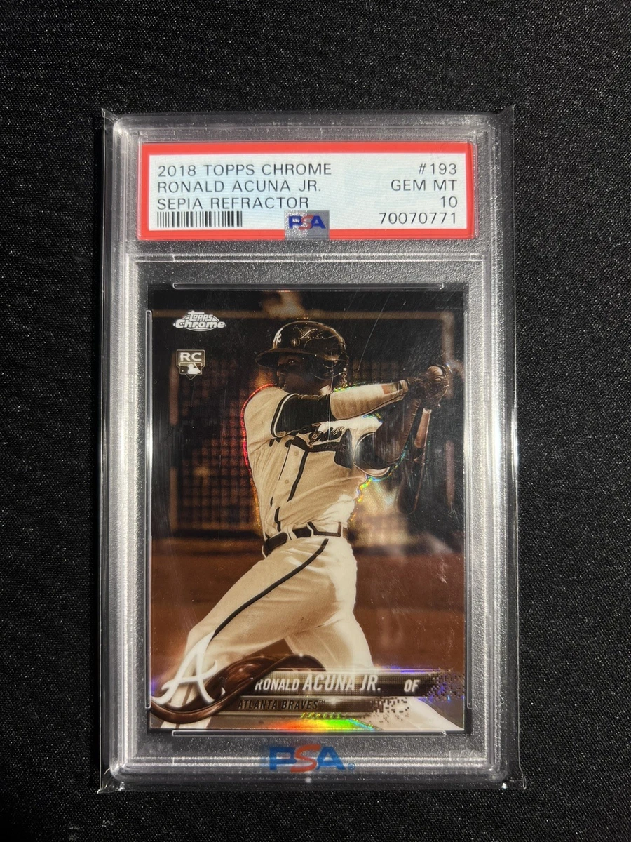 Topps Baseball 2018 Season Ronald Acuña Jr. Sports Trading Cards
