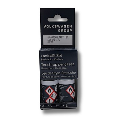 Original Audi VW SEAT Skoda Lackstiftset LX7L manhattangrau-metallic