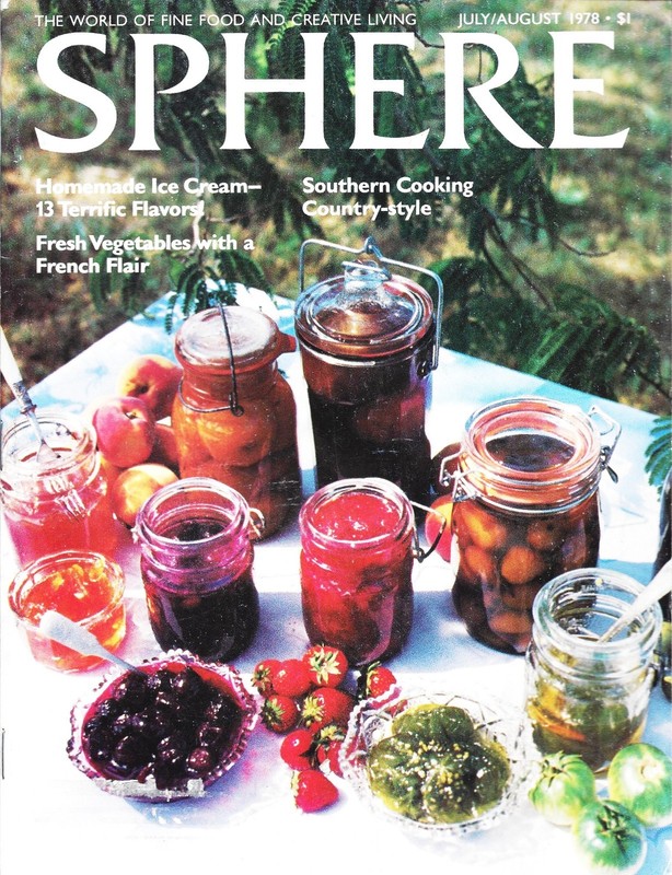 Vintage Betty Crocker Sphere Magazine Aug 1978. Unique recipes, crafts, articles