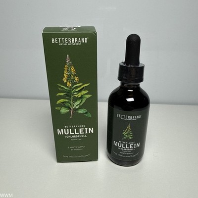 Better Betterbrand Lungs Mullein for Extract Leaf Lung Cleanse & Support