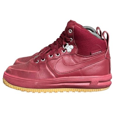 Nike Lunar Force 1 Boys Size 4Y Women's Sz 5.5  Team Red''  706803-600 Sneakers