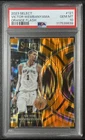 VICTOR WEMBANYAMA PSA 10 2023-24 PANINI SELECT #121 ROOKIE ORANGE FLASH PRIZM RC