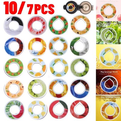 10 oder 7 Duft Aroma Pods Luft Geschmack Frucht für Sport Trinkflasche 0 Zucker