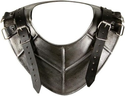 Dark Drake Gorget - Medieval Neck Armor One Size Fit All - Antique Armour