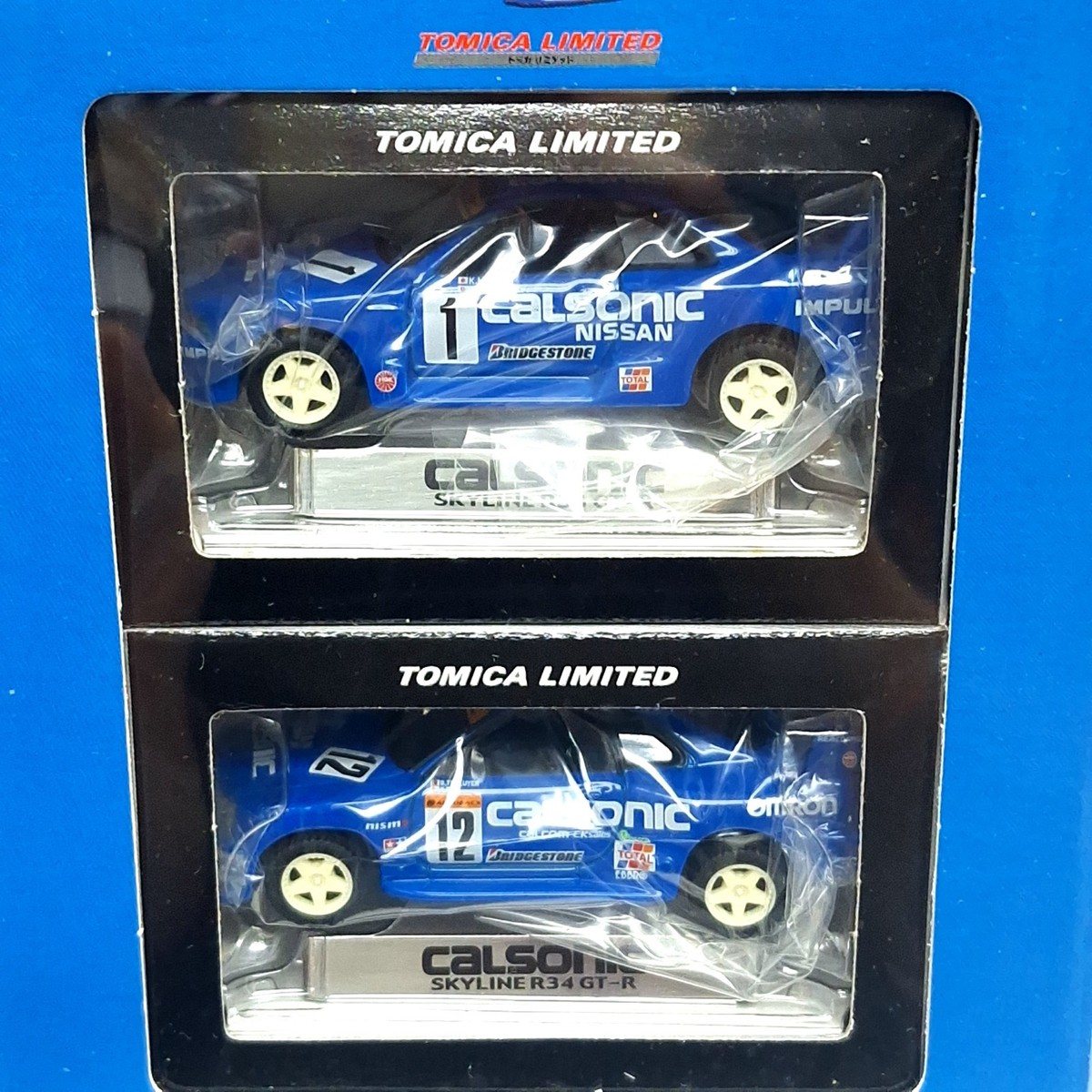 TOMICA LIMITED TL Dual Box SET CALSONIC RACING TEAM SKYLINE GT-R