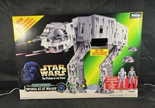 1997 Kenner Star Wars Power of the Force Electronic Imperial AT-AT Walker NEW
