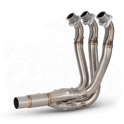 For Triumph Street Triple 765S 2017-2026 Exhaust Header Link Pipe 45MM Slip-On