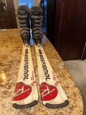 Rossignol Flash IRS 152 cm skis, Adj. Bindings, Salomon Boots Package