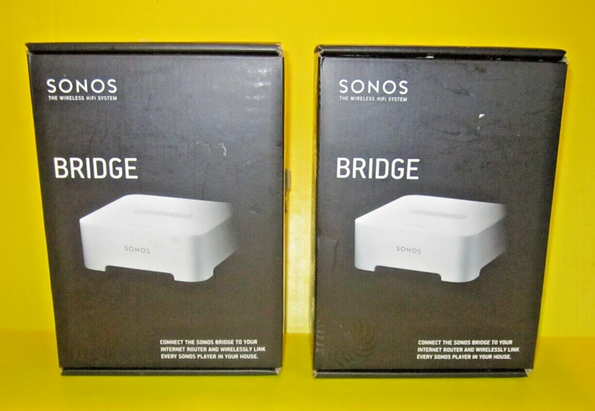 Sonos Bridge Wireless HiFi System White BRIDGUS1 sw Qty