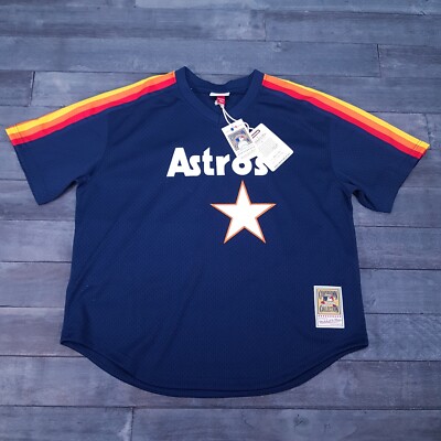 MITCHELL & NESS Houston Astros Nolan Ryan Baseball Jersey Mens