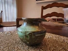 Frankoma #555. Green Eagle/Thunderbird Small pitcher