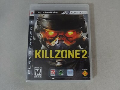 EUC Killzone 2 Sony Playstation 3 PS3 Game Complete Free Ship