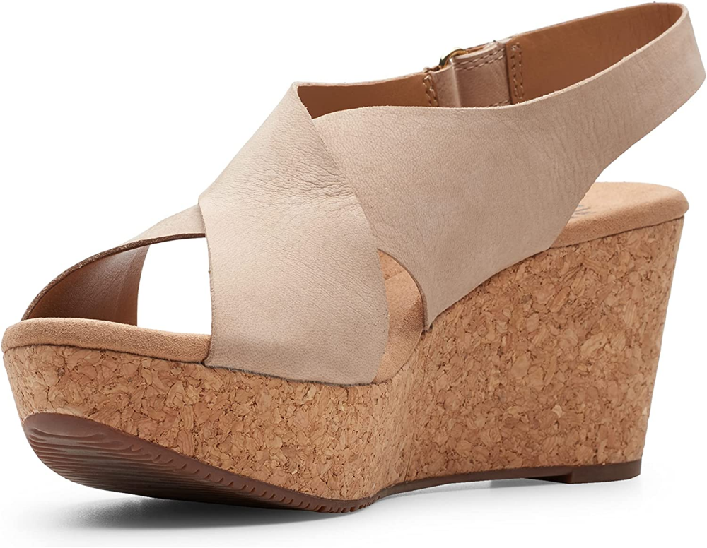 Clarks Women's Annadel Eirwyn Wedge Sandal | eBay