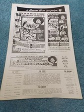 BADMAN'S COUNTRY(1958)GEORGE MONTGOMERY LOT OF 5 PRESS SHEETS