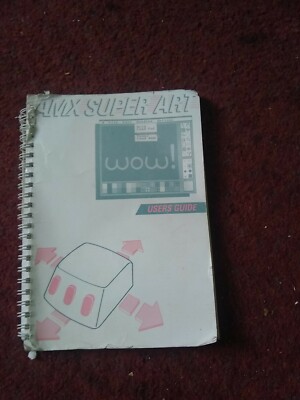 AMX SUPER ART USERS GUIDE free shipping C1