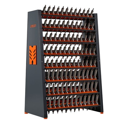 cnc tools rack CAT40-192CAP CNC Tool Cart Tool Storage Rack Milling ...