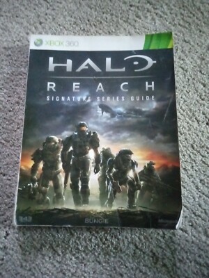 Halo Reach Guide Signature Series Official Strategy Guide Bradygames XBOX 360