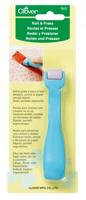 Clover ROLL & PRESS Tool Notion ~ Press Seam or Fold ~ Quick & Ergonomic