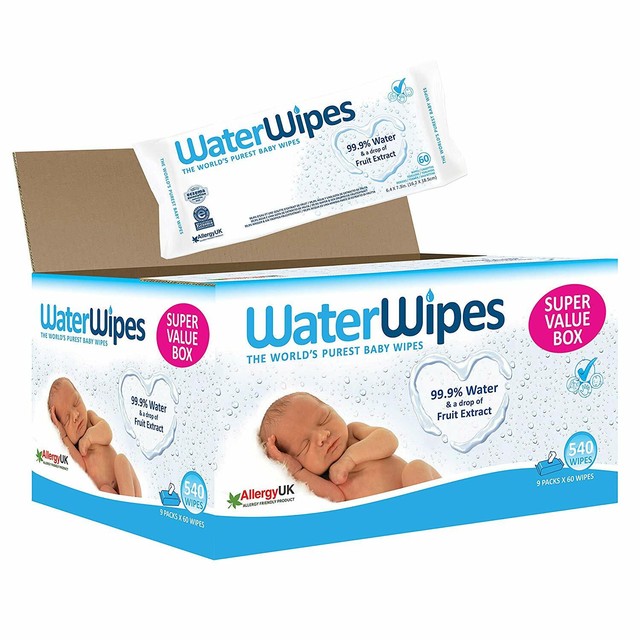 water wipes 9 pack