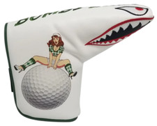 Bombs Away Embroidered Putter Cover - Blade by ReadyGOLF
