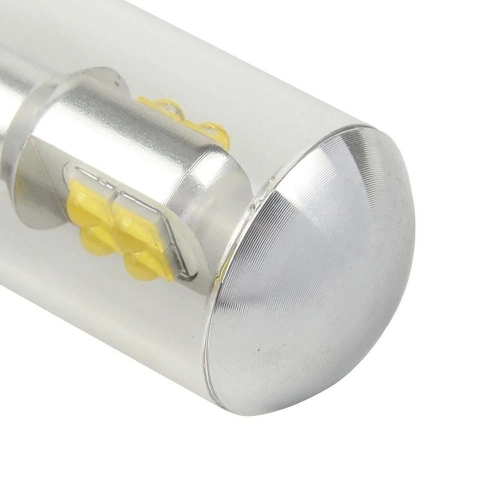 H4 6500K LED Bulb Motorcycle Headlight Hi/Lo Beam Front Lamp Super Bright White - Image 3 of 4