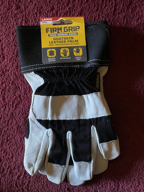 firm grip gloves leather