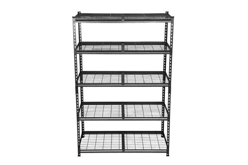 RHINO RACKING, Wire Shelving Unit, Black, Heavy Duty, 1000kg, 183x120x60cm - Picture 3 of 13