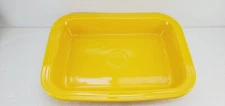 FIESTA 9" X 13" RECTANGULAR Lasagna SERVING BAKER daffodil yellow RECTANGLE new