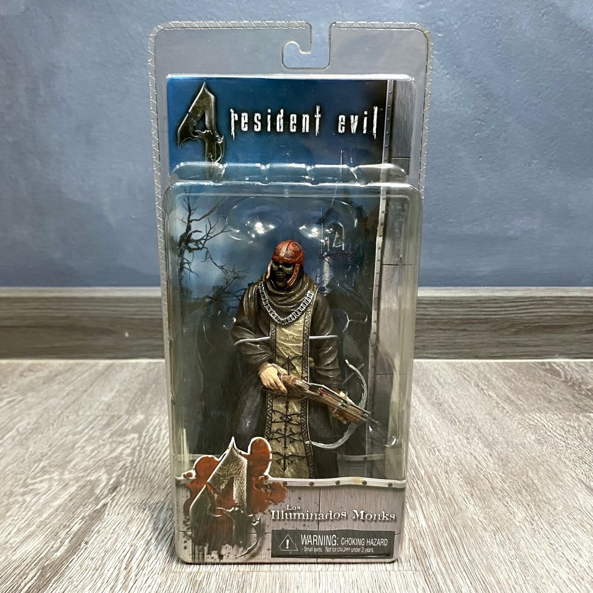 ResidentEvil Los Illuminados Monks邪教徒 骸骨 NECA Resident Evil 4 Los Illuminados Monk w/Skull and