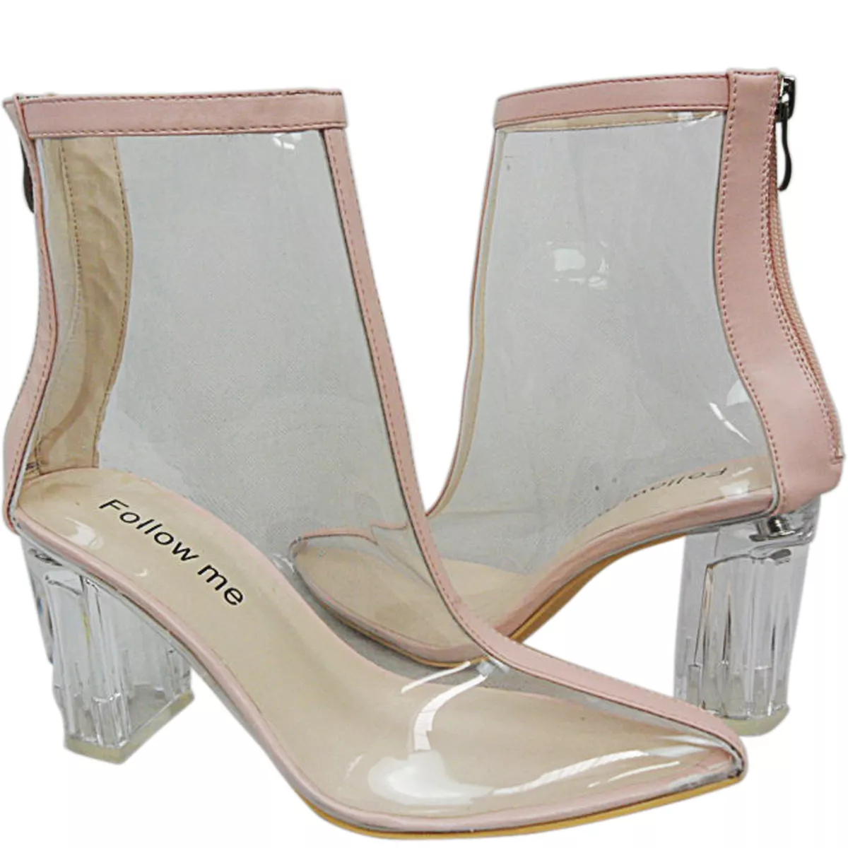 Perspex hotsell boot heels