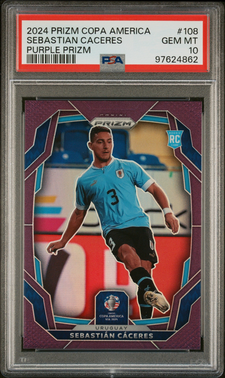 2024 PANINI PRIZM FOOTBALL PSA 10