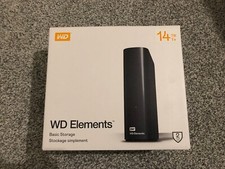 Image of Western Digital WD Elements 14 TB, 3.5 inch USB 3.0 Desktop External Hard Drive