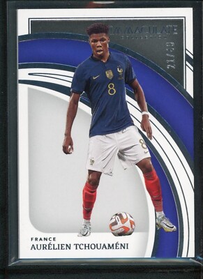2022-23 AURELIEN TCHOUAMENI 21/49 PANINI IMMACULATE COLLECTION