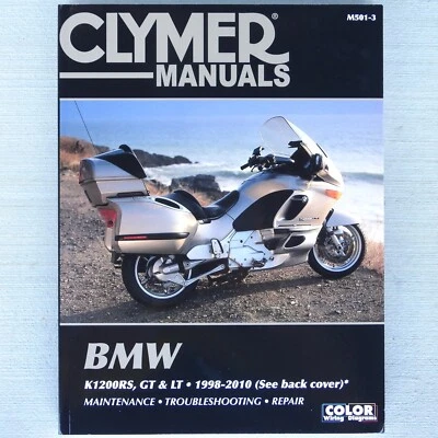 BMW K1200 K 1200 K1200GT K1200LT K1200RS GT LT RS CLYMER REPAIR MANUAL M501