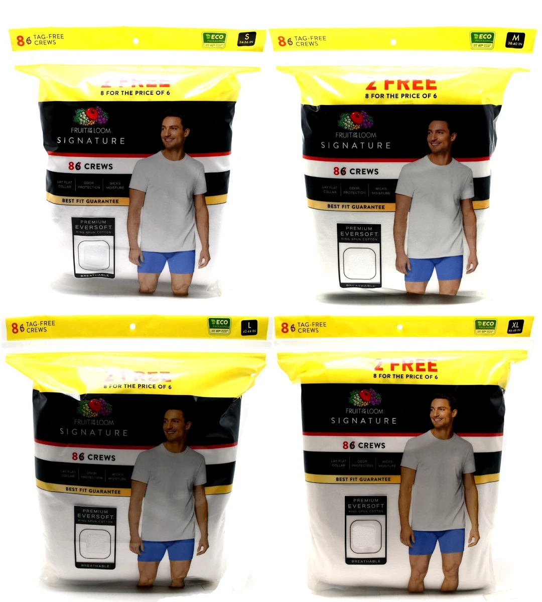 fruit of the loom signature breathable t shirt